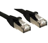Lindy cat.6 sstp / s/ftp pimf premium 2.0m cable de red negro 2 m