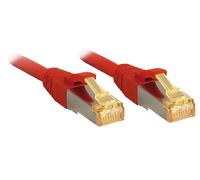 Lindy compatible patchcable sftp lsoh cable de red cable datos rojo 2m