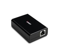 Lindy Convertidor divisor PoE a tipo C, Gigabit Ethernet, RJ45 y salida USB-C