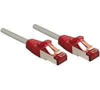 Lindy Cable de red CrossOver Cat.6 S/FTP (S-STP) RJ-45–RJ-45 10 m Gris