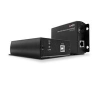 Lindy Extensor USB 2.0 de 4 Puertos Cat.6 hasta 140m para Periféricos, Impresoras, Escáneres, Cámaras Web