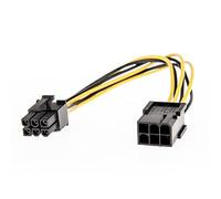 LINDY Hembra 0,2 m 6 Pin Macho Cable de extensión de PCIe
