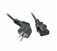 LINDY IEC-Netzkabel 5m Schuko-Winkelst. IEC320C13 ACC NUEVO