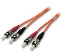 Lindy LWL Duplex ST/ST 62,5/125 Multimode 2.0m Cable de Fibra optica 2 m Naranja - Cable de Fibra óptica (2 m, Male Connector/Male Connector, Naranja)
