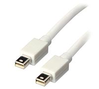 Lindy Mini DisplayPort 1.5m 1,5 m Blanco - Cables displayport (1,5 m, Níquel, Blanco, 10,8 Gbit/s, Macho/Macho)