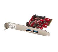 Lindy Premium USB 3.1 Tarjeta de 2 Puertos, PCIe, 51053