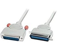 LINDY Printer Cable 2m - Cable de Impresora (2 m, Macho/Macho, Gris)