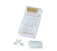 Lindy rj-45 connector - conector para rj45 (10 unidades), transparente
