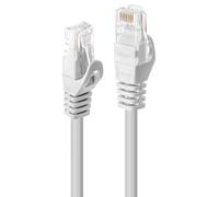 LINDY RJ-45/RJ-45 Cat6 3m - Cable de Red (3 m, Cat6, U/UTP (UTP), RJ-45, RJ-45, Blanco)