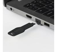 LINDY RJ45 Port Blocker Key, Black Key Only Black