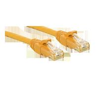 Lindy Rj45/Rj45 Cat6 30m - Cable de red (30 m, Cat6, U/UTP (UTP), RJ-45, RJ-45, Amarillo)