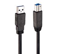 Lindy 43098 cable USB USB 3.2 Gen 1 (3.1 Gen 1) 10 m USB A USB B Negro