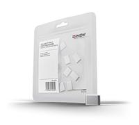 Lindy USB TYPC Port BLOCKERS,White,10PCS