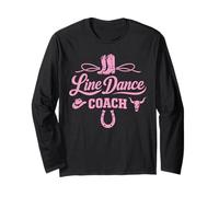 Line Dance Coach Manga Larga