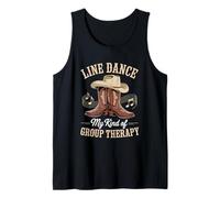 Line Dance Mi Tipo De Terapia De Grupo Camiseta sin Mangas
