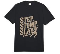Line Dancer Step Stomp Slay - Divertido Baile de línea Comfort Colors Adult Heavyweight T-Shirt
