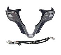 Line Interruptor de volante multifunción Para Hyundai Para Santafe Botón Interruptor Volante Botón Respuesta Bluetooth, Botón Crucero Velocidad Constante(Shape C)