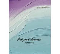 Line Journal Notebook: 8 x 11-inch contains 150 lined pages, perfect for general-purpose use like school, work, or personal journaling.