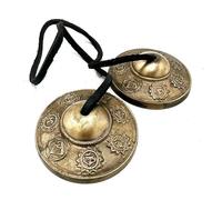 LINE NATURA Tingsha Tibetano - Siete Chakras - Aproximadamente 7 cm