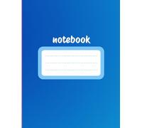 LINE NOTEBOOK FOR A SUBJECT: NOTEBOOK FOR SCHOOL, UNIVERSITY STUDY AND ALL TYPES OF NOTES