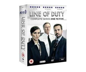 Line of Duty - Series 1-5 Box Set [DVD]