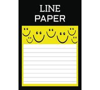 LIne Paper: College Ruled Black Paper Notebook: Blank Lined Journal For Handwriting, Junk Journaling, Note Taking, Scrapbooking
