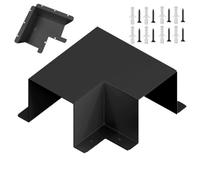 Line Set Cover - 90 Degree Heavy Duty Sleeve | Flat Elbow for Line Cover