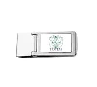 Line Totem - Cartera de bolsillo con clip para dinero, diseño de círculo triangular