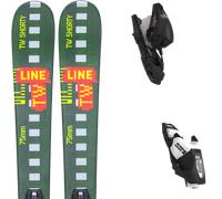 LINE Wallisch Shorty - Niño - Verde / Narnaja - talla 129- modelo 2026