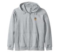 Línea Arte Icono Gráfico Minimalista Simple lúpulo Sudadera con Capucha