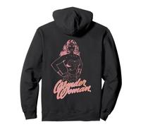 Línea artística con el Logotipo de Wonder Woman Super Hero Girl Power DC Comics Sudadera con Capucha