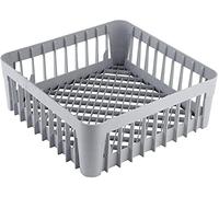 Linea Blanca ® - Bandeja lavavasos 40x40cm de Hierro, Montaje en encimera, para Vajilla