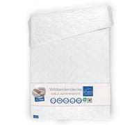 LINEA by böhmerwald Kids - Edredón Natural Ligero de Seda Salvaje para Verano, 100 x 135 cm, 100% Seda Salvaje, Apto para alérgicos, Lavable en Ciclo Suave a 40 °C, Fabricado en Alemania