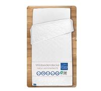 LINEA by böhmerwald Nature - Edredón Ligero de Seda Salvaje para Verano, 200 x 220 cm, 100% Seda Salvaje, Apto para alérgicos, Lavable a 40 °C, Fabricado en Alemania