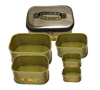 línea Carrete Pesca,Caja Pescar Organizador Equipo - Estuche rígido EVA para Almacenamiento Aparejos Pesca, Pesca al Aire Libre y Equipo Camping Fulenyi
