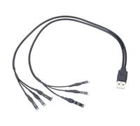 Línea de arranque USB para 15 14 13 12 reparación de placa base USB línea de arranque 3A 6 puertos FPC cable de alimentación kit de reparación de dispositivos móviles