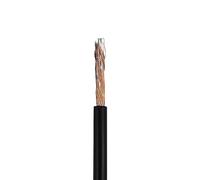 Línea de audio de canal 26AWG, cable enfundado, telar de conector de cable de control de señal de cobre(3cores,2meter)