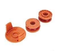Línea de carrete de recortadora para WG150 WG151 WG152, 8 piezas con línea 0 065 de 10 pies para un trabajo rápido y eficiente en el césped