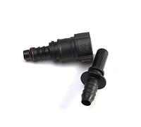Línea de Combustible Conector de liberación rápida Acoplamiento de Tubo Macho Tubo de Combustible Accesorios para automóviles Conector de desconexión automotriz ID8 9.89 Nylon