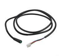 Línea de comunicación de scooter eléctrico 65.3cm Cable de datos y alimentación para conexión de controladorAdecuado para Xiaomi 4 Modelo Negro