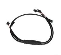 Línea de conexión de luz de scooter eléctrico para Kukirin G3, cable de faro derecho de 51 cm, pieza de repuesto de plástico resistente al desgaste, fácil de instalar