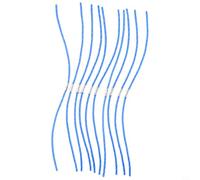 Línea de corte resistente de 2,4 mm para Bosch Art 30 Combitrim Plus para Black Decker Gl680 Gl685 Gl686 Gl687 Gl690 modelos que reemplazan F016800182 hilo de bobina de 30 cm de largo, cable de nailon
