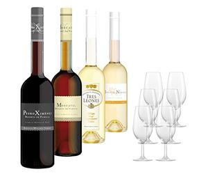 Línea de Diseño - Pack 4 botellas de 50 cl + 6 catavinos