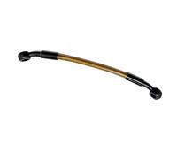 Línea de Embrague y Freno Accesorios para Manguera De Freno Hidráulico M10 Banjo Brown para Motocicleta, 10 Cm A 500, Cable Trenzado, Tubería Aceite, 28°-28°(380CM)