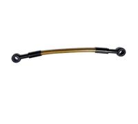 Línea de Embrague y Freno Manguera De Freno Hidráulico para Motocicleta M10 Banjo 0°-0°, Color Marrón, Cable Trenzado, Tubería Aceite, 10-500 Cm, Accesorios(130CM)