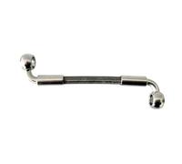 Línea de Embrague y Freno Manguera De Freno Trenzada para Motocicleta M10 Banjo 90°-90°, ATV, Embrague Hidráulico, Tubo Flexible, Tubería Aceite, Accesorios(250CM)