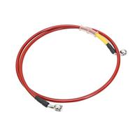 Línea de Embrague y Freno Tubo Hidráulico Universal para Frenos De Motocicleta, Manguera Aceite Trenzada Malla Acero, 400 Mm - 2400, M10 Banjo 28° 90°(2200mm)