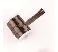 Línea de envoltura de anillo guía de fibra de carbono de 1,5 m para construcción y reparación de cañas de pescar, plata oscura, adecuado para barra en blanco, fijación de ojales para entusiastas del