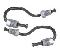 Línea de Freno Trasero, 2 Mangueras de Aceite de Freno Izquierdo y Derecho 1K0611763E, 1K0611763F, 1K0611764L, 1K0611764M de Repuesto para A3 TT