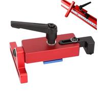 Línea de inglete de parada para ranura en T - Aluminio - Metal ligero -Localizador Chute - T -Track Woodworking Limper Herramientas de mano 45 tipo, Herramientas de carpintería